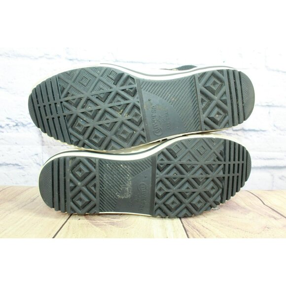 *Converse Chuck Taylor High-Rise Boot Back Zip Black Shoes Size 11.5 Inches - Picture 9 of 9